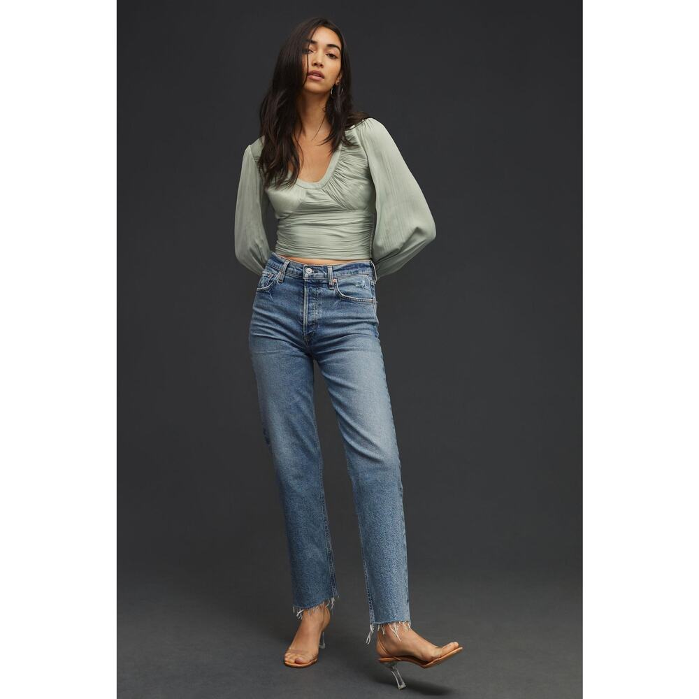Anthropologie-NWT- EVIDNT Florence‎ Straight Leg Jean Sz:25,26 SOLD OUT ON LINE